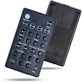GJX Replacement Remote Control for Soundbar Touch Wave Music Radio System-Generation 1,2,3,4(Batteries Excluded)(Black)