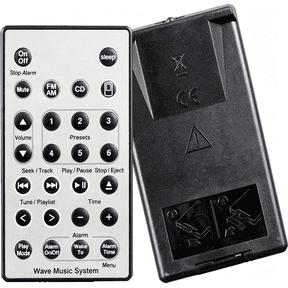 GJX Replacement Remote Control for Wave Sound Touch Music Radio System(Without Battery)
