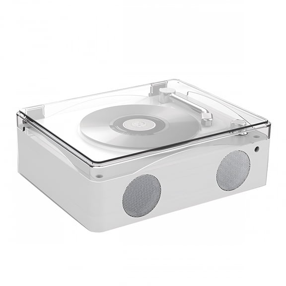 GJX Retro Cd Player Bluetooth 5.0 Rechargeable Built-In Speaker Portable Music Player Usb Hifi Player with Infrared Remote