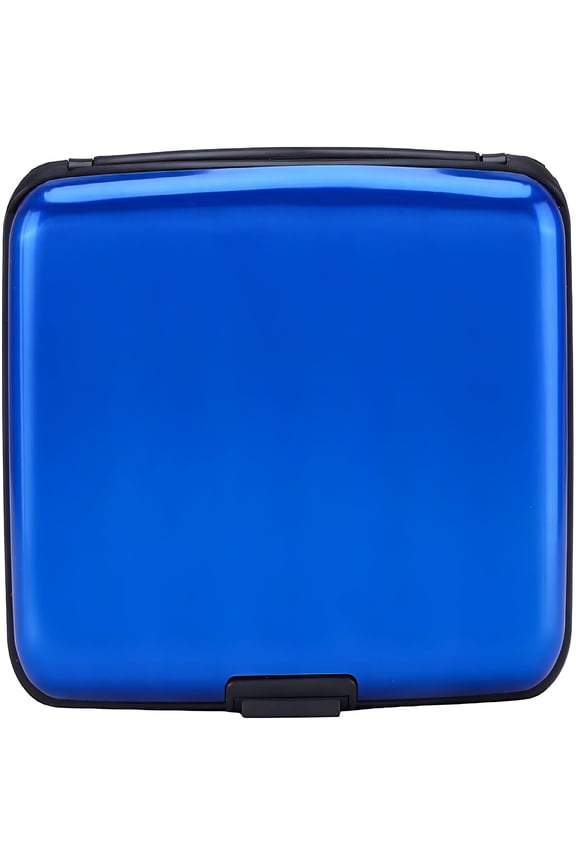 Rfid Blocking Credit Card Protector Aluminum Id Case Hard Shell Business Card Holders Metal Wallet for Men Or Women