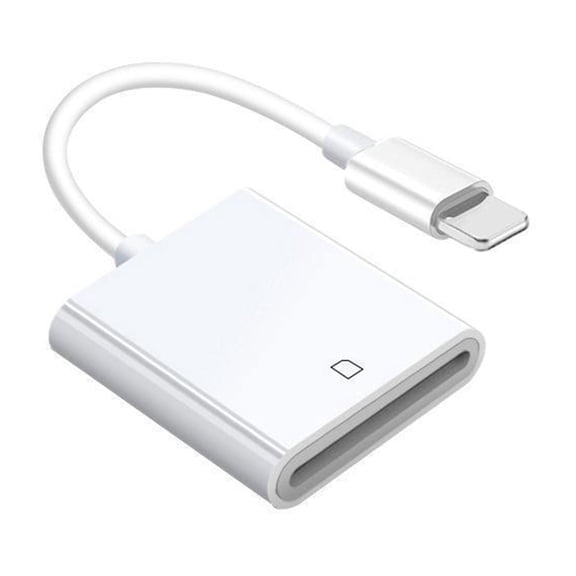 GJX SD Card Reader,High-Speed Memory Card Reader for iPhone,Digital Camera Adapter for iPhone