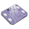thumbnail image 1 of GJX Scale for Body Weight and Fat,High Accuracy Digital Smart Bathroom Scale,Large LED Display Weight Scale for BMI Muscle,14 Body Composition Analyzer(Purple), 1 of 4