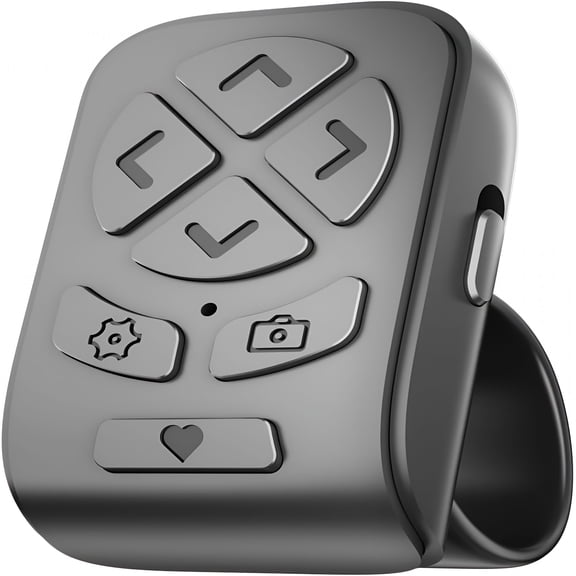 GJX Scrolling Ring Remote,Scroller Page Turner Clicker for iPhone iPad Android Phone Tablet,Remote Shutter Control for Phone Camera