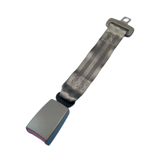 GJX Seat Belt Extender,Adjustable Design Seatbelt Extender,Flexibly Adjust Length Adapts to Different Body Types Seat Belt Extenders for Cars,Grey