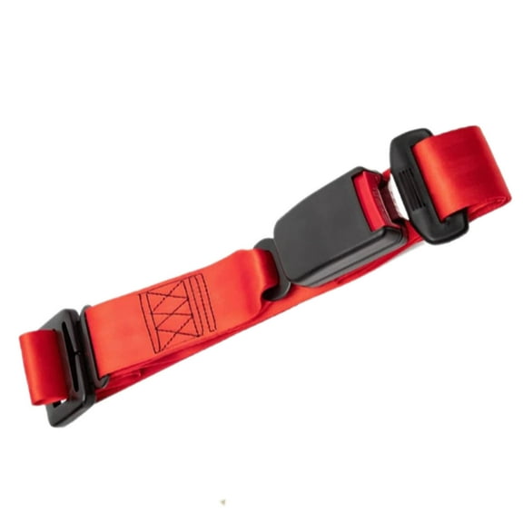GJX Seat Belt Extender,Custom-Fit Pregnancy Seat Belt Adjuster for Better Driving Comfort,Enhanced Rigid-Lock Seatbelt Extender with Fast Unlocking Mechanism,Red