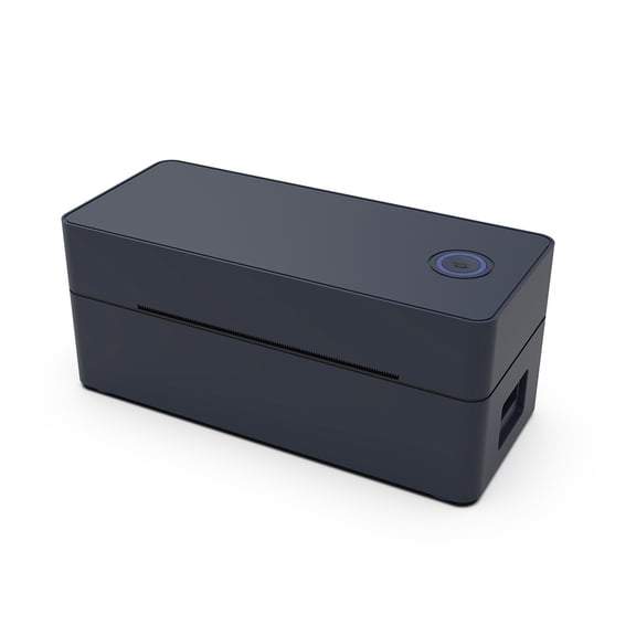 GJX Shipping Label Printer, 4X6 Bluetooth Thermal Label Printer for Shipping Packages Small Business Mailing, Support Ios, Android, Mac, Windows, Used for Ups, Usps, Etsy, Navy Blue