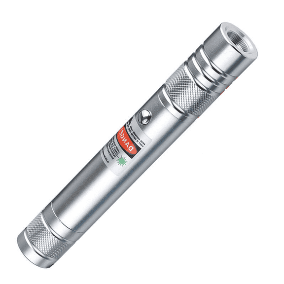 GJX Silver Laser Pointer, High Power Long-Range Beam