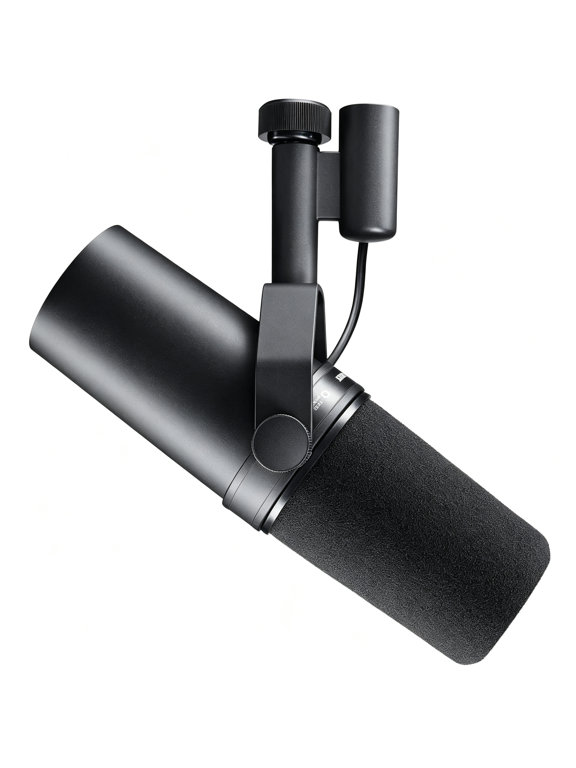 Sm7B Dynamic Studio Microphone - Xlr Mic for Podcasting, Streaming, Vocal Recording & Broadcasting, Wide Frequency Range, Smooth Warm Audio, Detachable Windscreen, Black