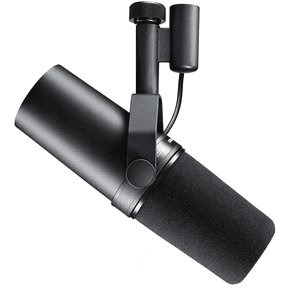 GJX Sm7B Dynamic Studio Microphone - Xlr Mic for Podcasting, Streaming, Vocal Recording & Broadcasting, Wide Frequency Range, Smooth Warm Audio, Detachable Windscreen, Black