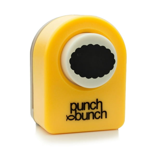 GJX Small Punch - Scalloped Oval 17mm x 12mm