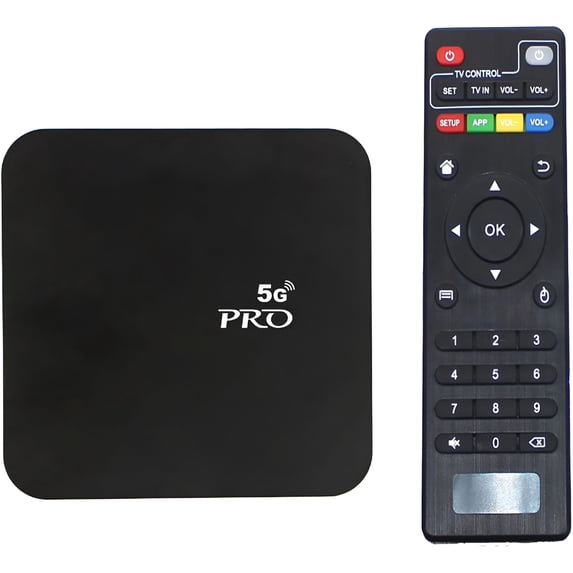 GJX Smart 4K Ultra HD Media Player WiFi Remote Control 16GB USB Home Media Player