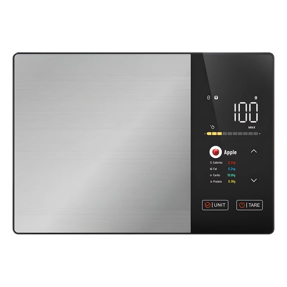 GJX Smart Food Scale,Scale for Sourdough Bread with 1g/0.1oz Precise Graduation,Digital Kitchen Scale,Food Weight Scale for Baking,Weight Loss,Calorie Counting,5 Units,5kg/11lb