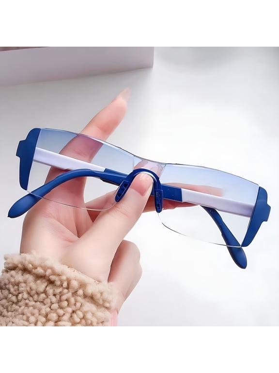 2026 New Smart Glasses with Automatic Adjustment Magnifying Glasses Reading Glasses Far Near Sight +1.0-+4.0 Anti-Blue Light for Reading,Computer,Office,Study