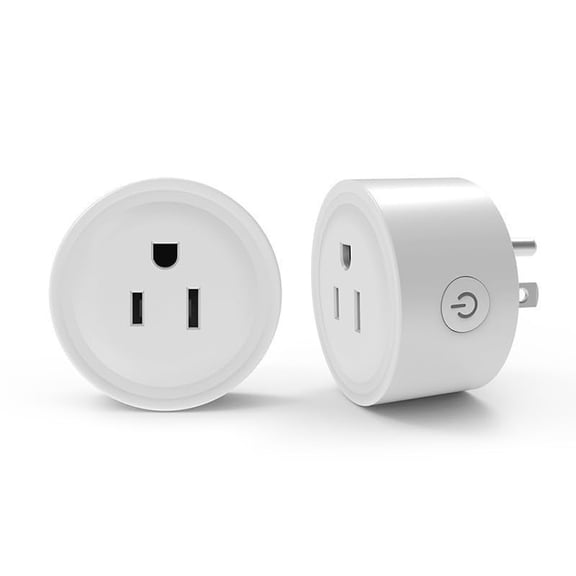 GJX Smart Plug,Wifi Outlet Compatible with Alexa&Google Assistant,Smart Outlet 16A/2200W Max,Smart Home Automation,App Remote Control,Timer&Schedule,2.4G Wi-Fi Only,2 Pack