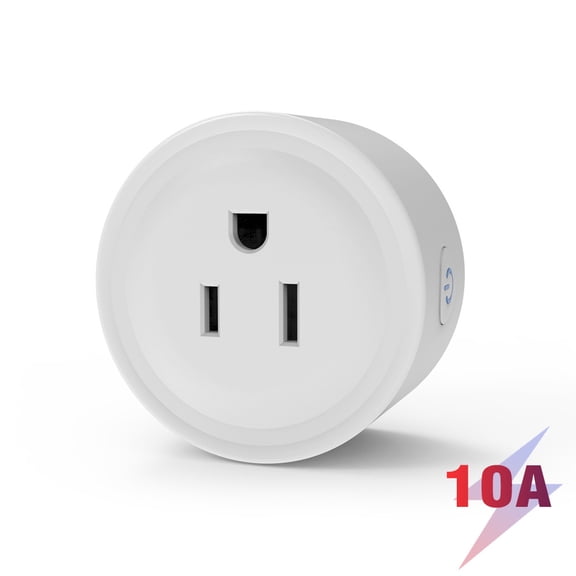GJX Smart Plug with 2.4Ghz Wifi Connectivity-1-Pack Compact,Fire-Resistant Smart Outlet Plugs with Schedule&Timer-No Hub Needed,Supports Alexa
