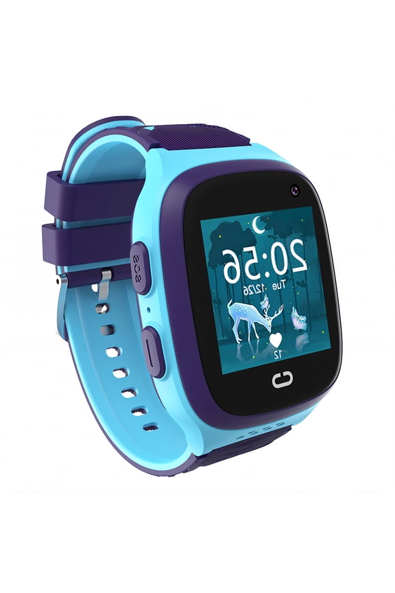 Smart Watch for Kids,Agps Positioning Kids Smart Watch,Safety Zone Watches for Kids,Blue,4G