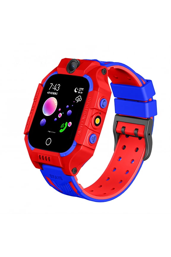 Smart Watch for Kids,Security Fence Kids Smart Watch,Family Contact Watches for Kids,Red,2G