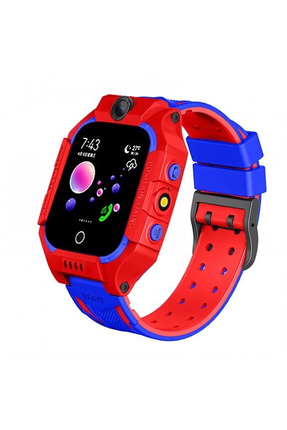 Smart Watch for Kids,Calendar Kids Smart Watch,Ip67 Waterproof Watches for Kids,Red