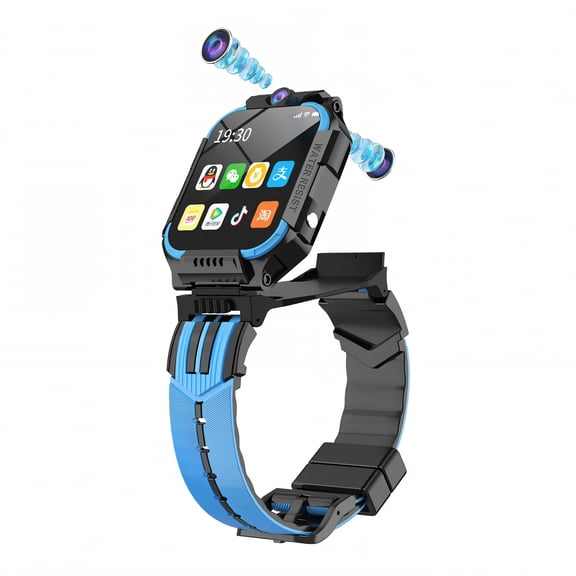GJX Smart Watch for Kids,Calendar Kids Smart Watch,Pedometer Watches for Kids,Blue