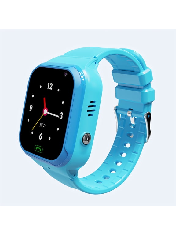 Smart Watch for Kids,Temperature Display Kids Smart Watch,Antenna Design Watches for Kids,Blue,4G