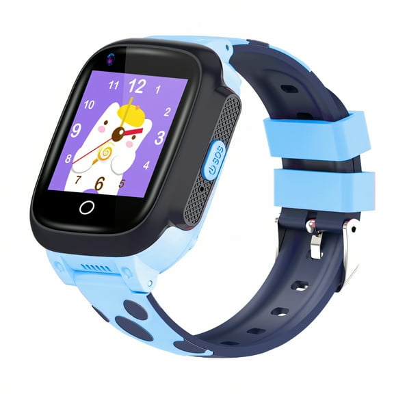 GJX Smart Watch for Kids,Multimedia Kids Smart Watch,Activity Level Watches for Kids,Blue
