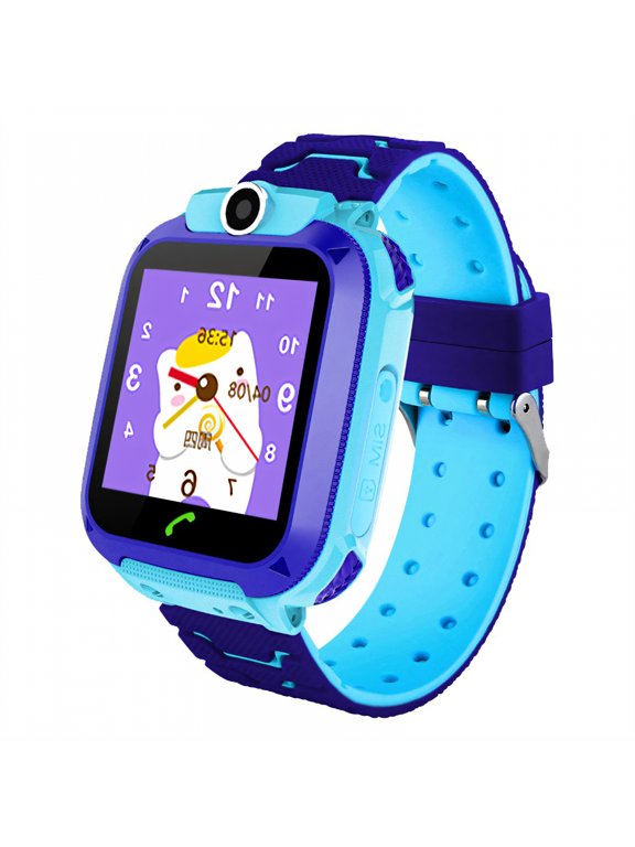 Smart Watch for Kids,One-On-One Chat Kids Smart Watch,Family Group Chat Watches for Kids,Blue