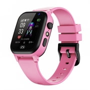 GJX Smart Watch for Kids,Real-Time Tracking Kids Smart Watch,Sos Button Watches for Kids,Pink,2G