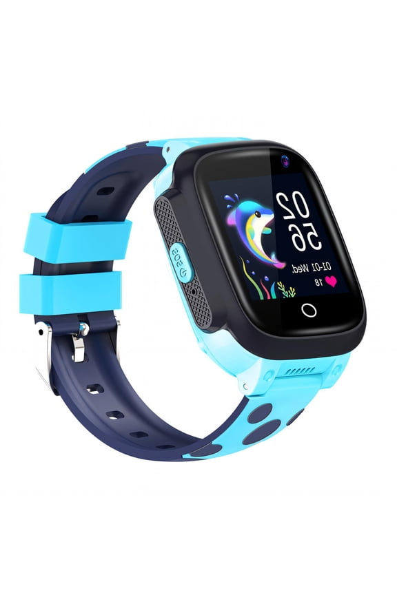 Smart Watch for Kids,Stable Calls Kids Smart Watch,Weather Forecast Watches for Kids,Blue