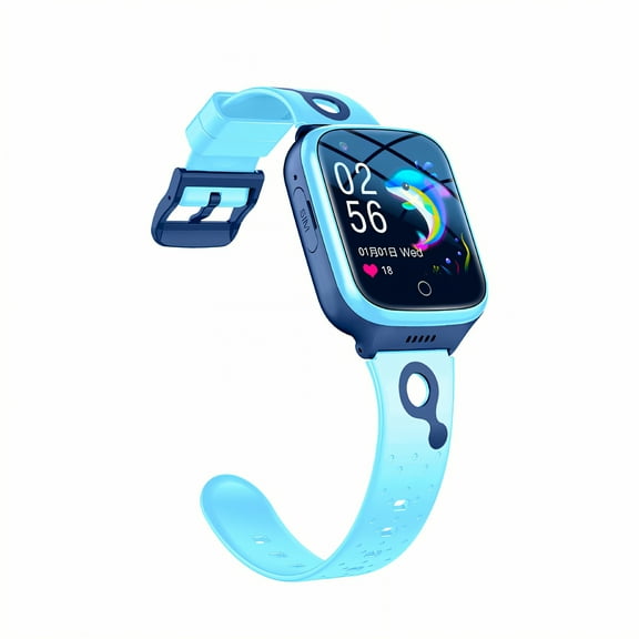 GJX Smart Watch for Kids,Calendar Kids Smart Watch,Educational Games Watches for Kids,Blue
