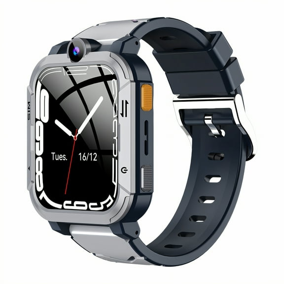 GJX Smart Watch for Kids,Voice Chat Kids Smart Watch,Speedtalk Sim Watches for Kids,Gray,4G