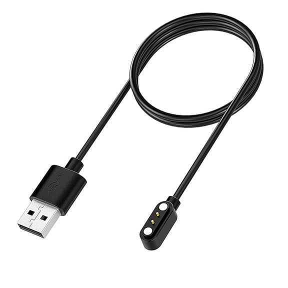 GJX Smartwatch Charger,Fit for Id208,Gtx20,Idw13/15/16/17,Idw19/20/25/26/28 and More,Replacement Magnetic Usb Cable for Fast and Easy Charging,3.3 Ft,(Id-Cable)