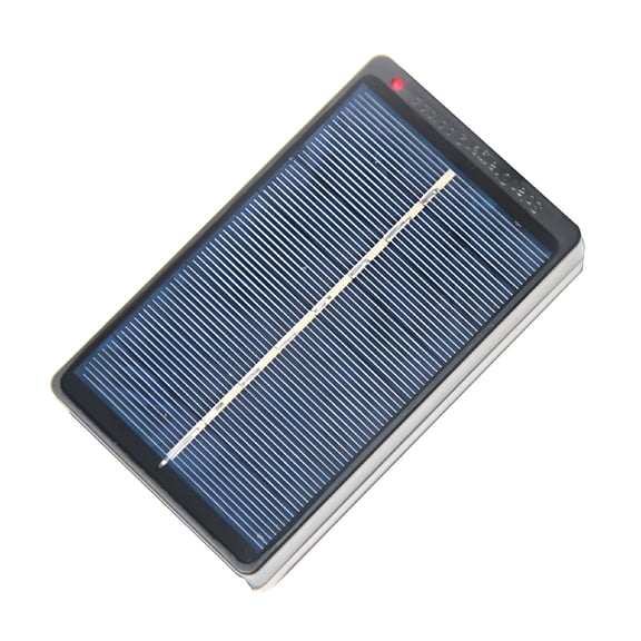 GJX Solar Panel Charging Box Portable 1W 4V Solar Charger for Aa and Aaa Batteries Solar Battery Charger