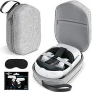 GJX Spacious VR Headset, Moisture-Proof VR Glasses, Cushioned Inner Lining VR Accessories