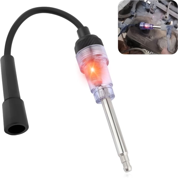 GJX Spark Plug Tester with Indicator Lights, Universal Ignition Coil