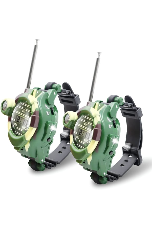Spy Watch 2-Channel Two Way Radio with Digital Watch