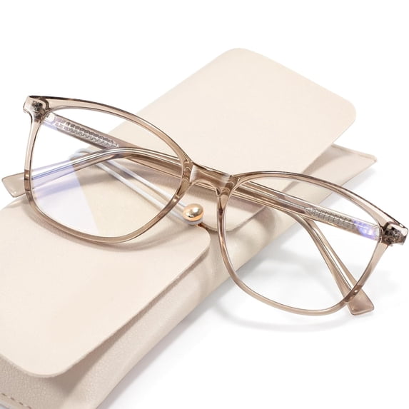 GJX Square Vintage Tr90 Blue Light Blocking Reading Glasses for Women ...