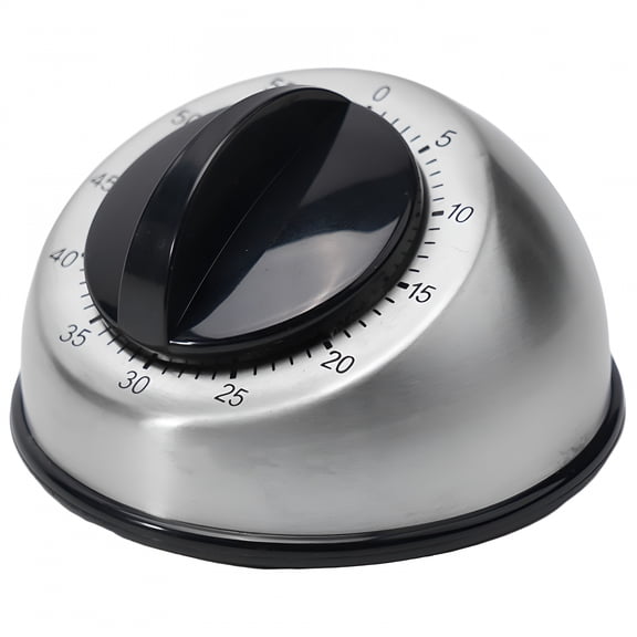 GJX Stainless Steel Kitchen Cooking Timer 60-MINUTE Long Ring Bell Alarm Loud