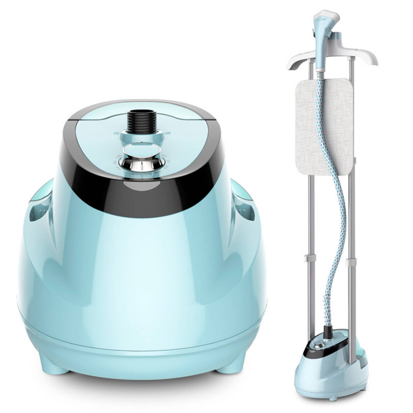 GJX Steamer,Versatile 2-in-1 Garment Steamer with 1800W Power and 10 Steam Nozzles for Faster Wrinkle Removal with 1.6L Large Water Tank for Extended Steaming