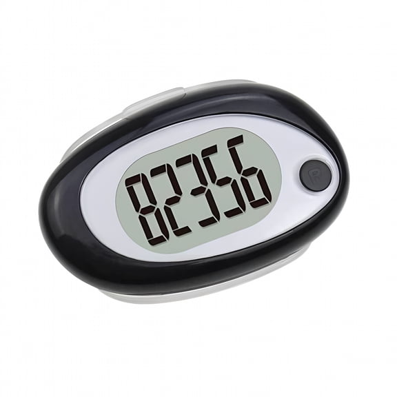 GJX Step Counter Walking 3D Pedometer with Clip Lanyard