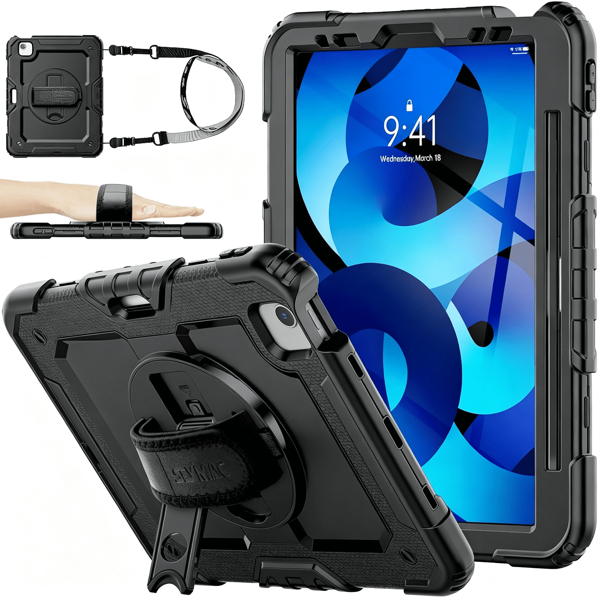 GJX Stock Case for Ipad Air 5Th/4Th Gen/Pro 11, Screen Protector, Pen ...