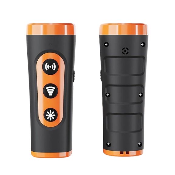 GJX Stop Dog Barking Fast  Ultrasonic Dog Bark Control Device with 4 Modes, 35FT Range, Humane & Safe Anti Bark Training Tool, Rechargeable for Indoor Outdoor Use, Quiet Home Solution