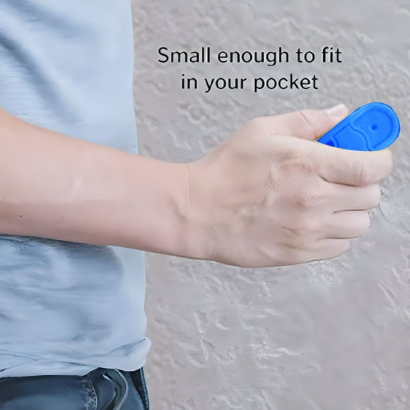 GJX Stud Finder Tool Detects Wood/Metal Studs & Screws,No Battery,Pocket-Size ABS Wall Scanner