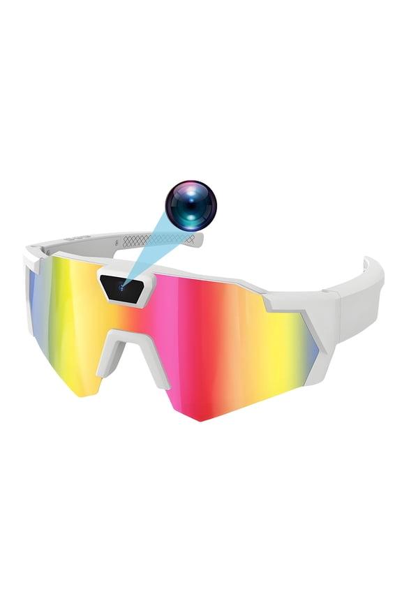 Sun Glasses,Sports Smart Glasses,Anti-Glare AI Glasses,Smart Glasses with Camera for Cycling,Skiing,and Hiking