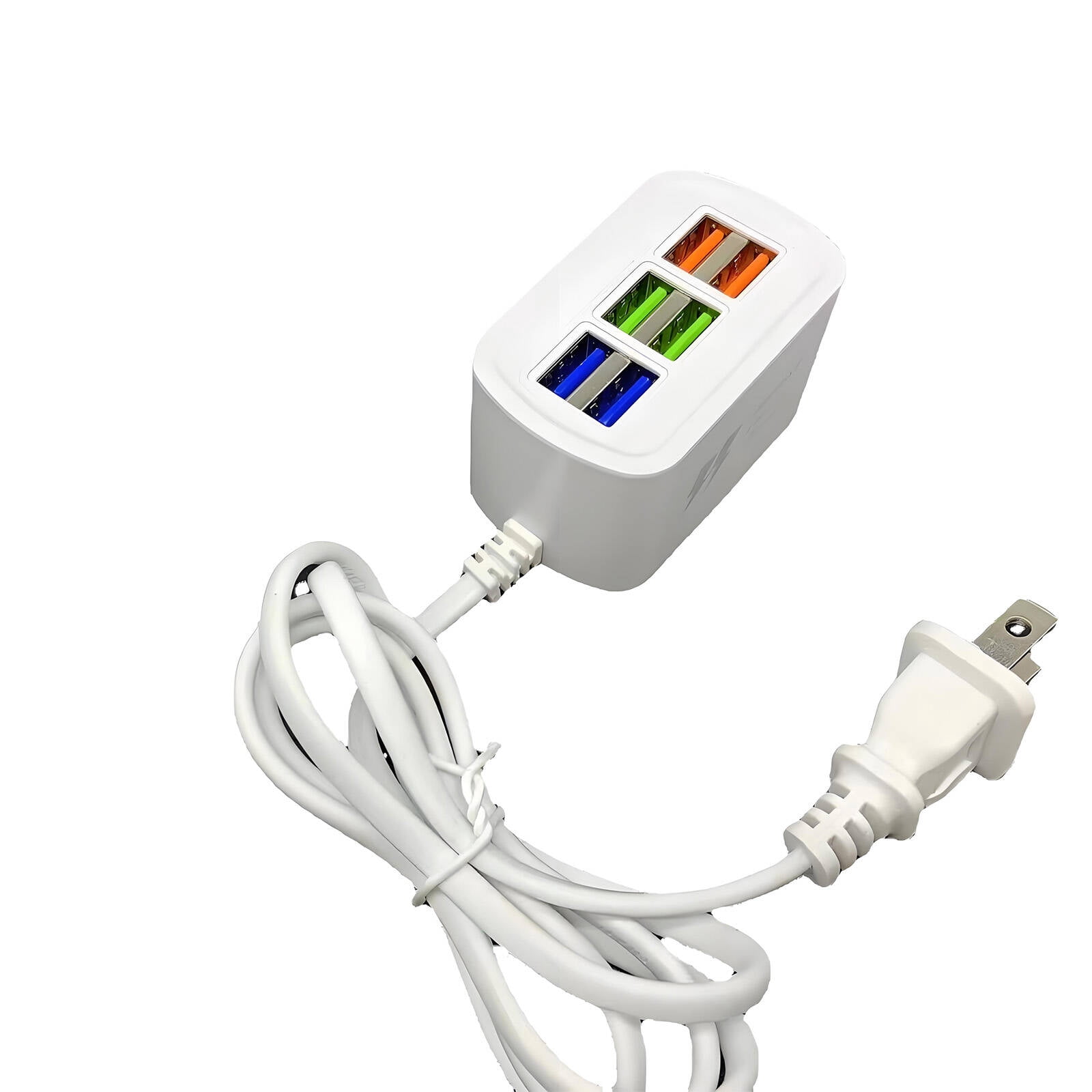 GJX Surge Protector with USB Ports,Compatible with Apple Android Phones ...