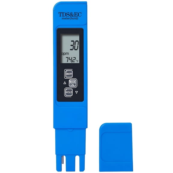 GJX TDS Tester 3-in-1 TDS EC & Temperature Meter Ultrahigh Accuracy Digital Water Quality TDS Tester