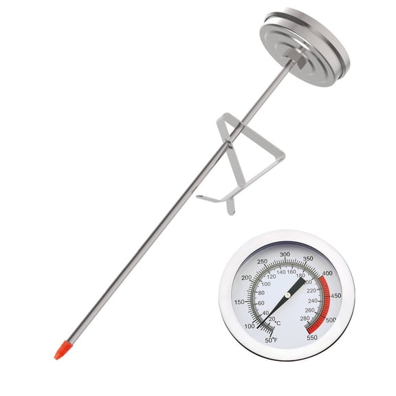 GJX Temperature Gauge Convenient Long Design Indoor Thermometer Precise Oil Temperature Measurement Thermapen Instant Read Thermometer