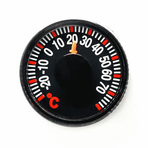 GJX Temperature Gauge Pointer Design Intuitive Reading Indoor Thermometer Lightweight and Durable Plastic Shell Thermapen Instant Read Thermometer,01