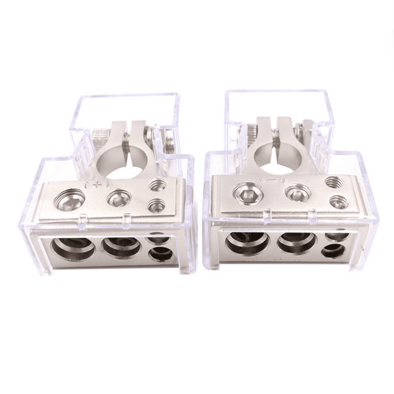 GJX Terminals Must-Have for Modifications Battery Terminals Safe and Stable Connection Battery Terminal Connectors Gold