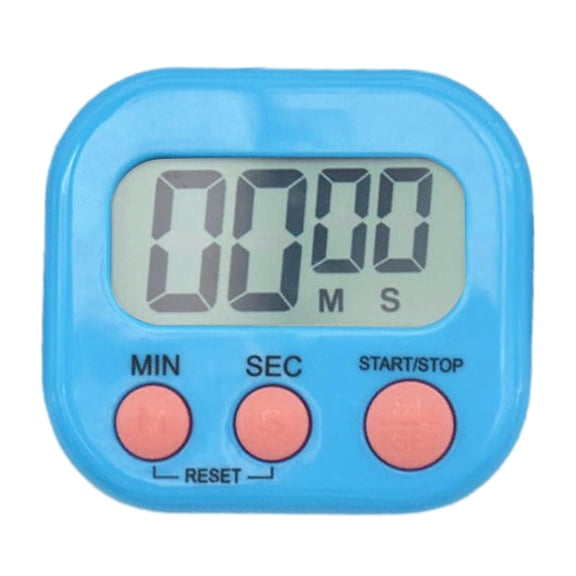 GJX Timer for Kids,Oversized Display,Kitchen Timer Digital,Magnetic Back,Loud Ring,Stand for Cooking,Classroom,Bathroom,Teachers, Kids TimerBlue