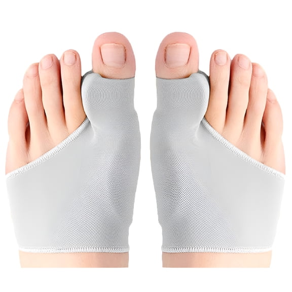 GJX Toe Separator Bunion Corrector Orthotics Feet Bone Thumb Adjuster Correction Pedicure Sock Straightener
